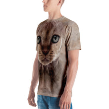 Devon Rex Kitten "All Over Animal" Men's T-shirt All Over T-Shirts by Design Express