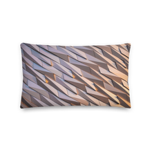 Abstract Metal Rectangle Premium Pillow by Design Express