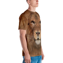 Lion "All Over Animal" Men's T-shirt All Over T-Shirts by Design Express