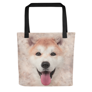 Default Title Akita Dog Tote bag by Design Express