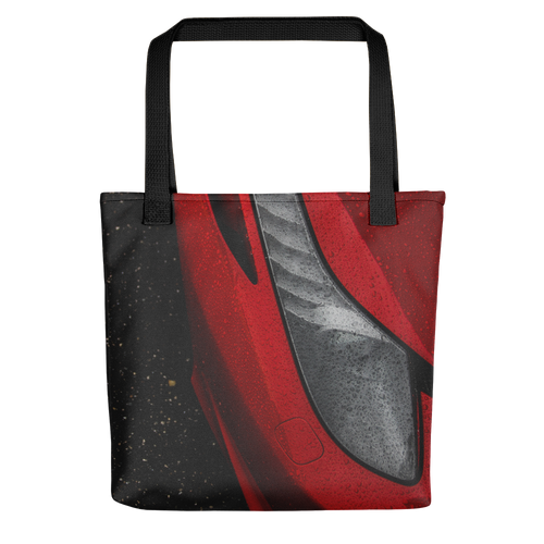 Default Title Red Automotive Tote Bag by Design Express