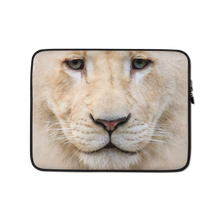 13 in White Lion Laptop Sleeve by Design Express