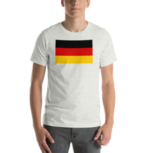 Ash / S Germany Flag Short-Sleeve Unisex T-Shirt by Design Express