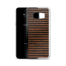 Horizontal Brown Wood Samsung Case by Design Express