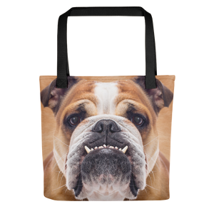 Default Title Bulldog Dog Tote Bag Totes by Design Express