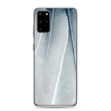 Samsung Galaxy S20 Plus White Feathers Texture Samsung Case by Design Express