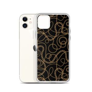 Golden Chains iPhone Case by Design Express