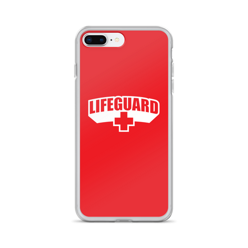 iPhone 7 Plus/8 Plus Lifeguard Classic Red iPhone Case iPhone Cases by Design Express