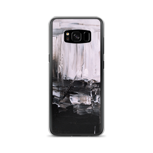 Samsung Galaxy S8 Black & White Abstract Painting Samsung Case by Design Express