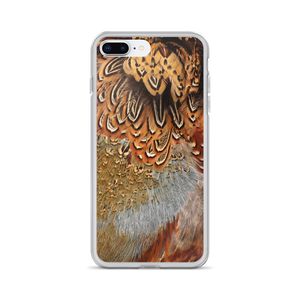 iPhone 7 Plus/8 Plus Brown Pheasant Feathers iPhone Case by Design Express