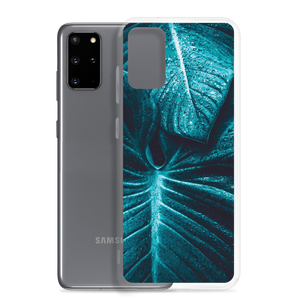 Turquoise Leaf Samsung Case by Design Express