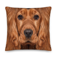 Cocker Spaniel Dog Premium Pillow by Design Express