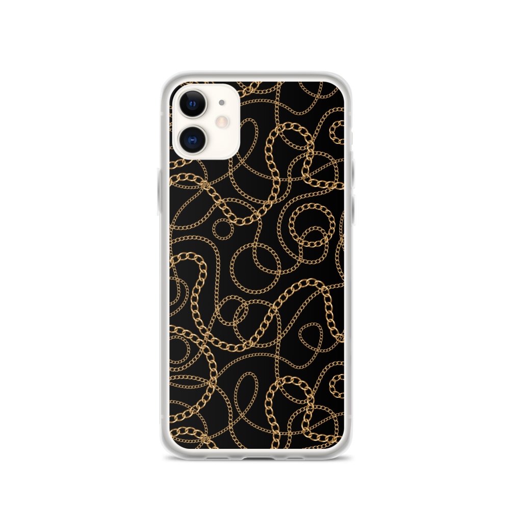 iPhone 11 Golden Chains iPhone Case by Design Express