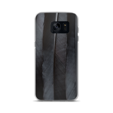 Samsung Galaxy S7 Black Feathers Samsung Case by Design Express