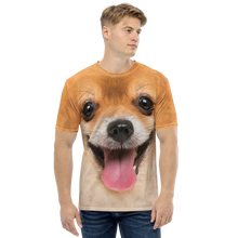 XS Pomeranian Dog Men's T-shirt by Design Express