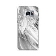 Samsung Galaxy S7 Edge White Feathers Samsung Case by Design Express