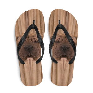 Shar Pei Dog Flip-Flops by Design Express