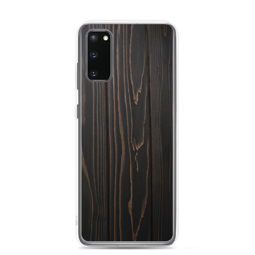 Samsung Galaxy S20 Black Wood Samsung Case by Design Express