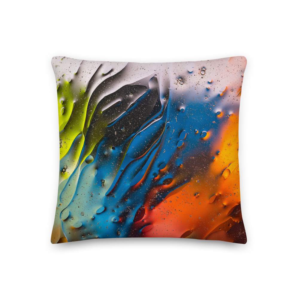 18×18 Abstract 03 Square Premium Pillow by Design Express
