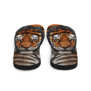 Tiger Face Flip-Flops by Design Express