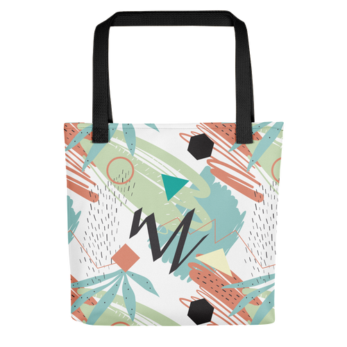 Default Title Mix Geometrical Pattern 03 Tote Bag by Design Express