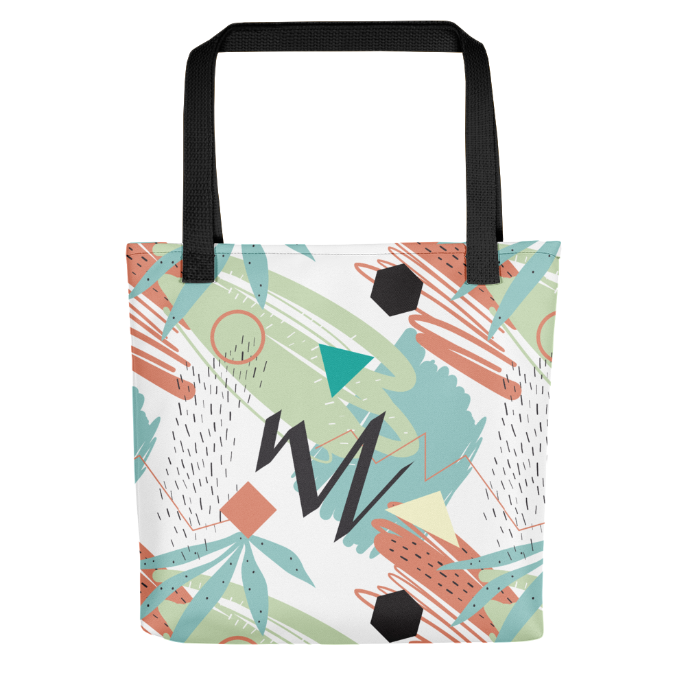 Default Title Mix Geometrical Pattern 03 Tote Bag by Design Express