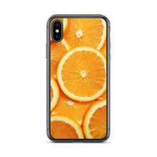 iPhone X/XS Sliced Orange iPhone Case by Design Express