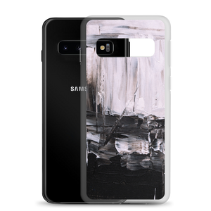 Black & White Abstract Painting Samsung Case by Design Express