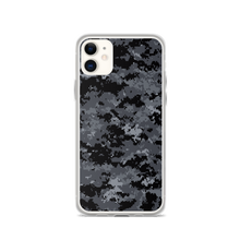 iPhone 11 Dark Grey Digital Camouflage Print iPhone Case by Design Express