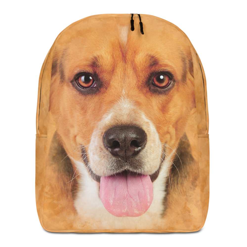 Default Title Beagle Dog Minimalist Backpack by Design Express