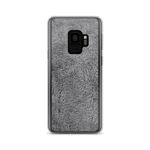 Samsung Galaxy S9 Soft Grey Fur Print Samsung Case by Design Express