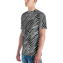 Zebra Print Men's T-shirt by Design Express