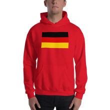 Red / S Germany Flag Hooded Sweatshirt by Design Express