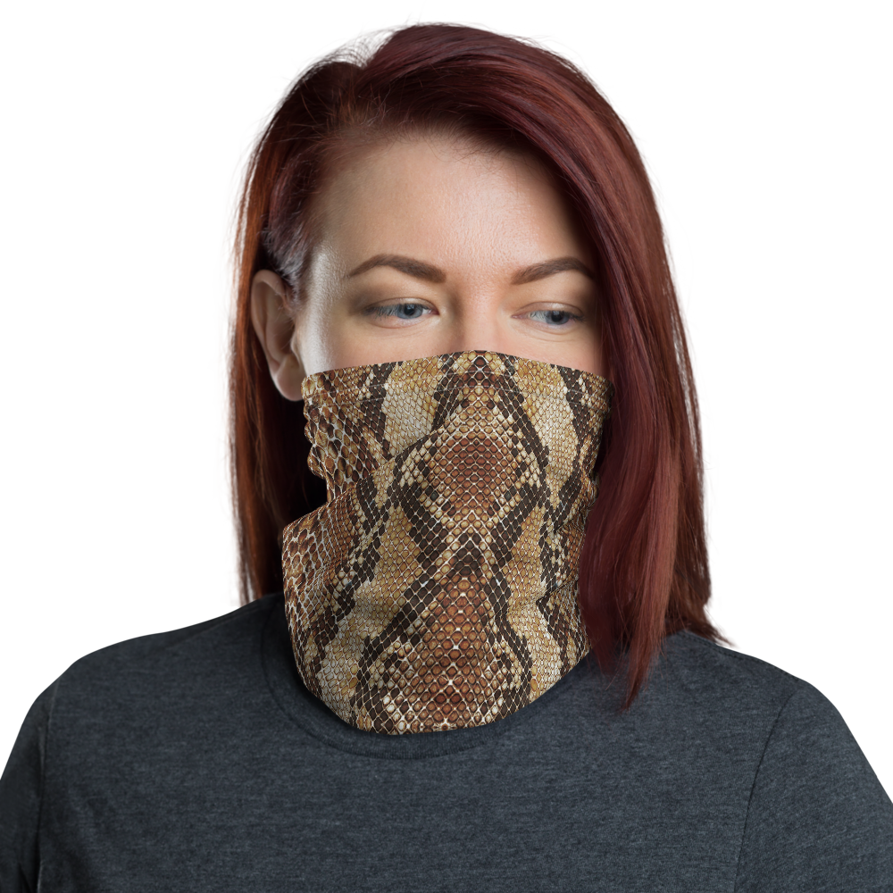 Default Title Snake Skin 03 Neck Gaiter Masks by Design Express