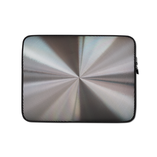 13 in Hypnotizing Steel Laptop Sleeve by Design Express