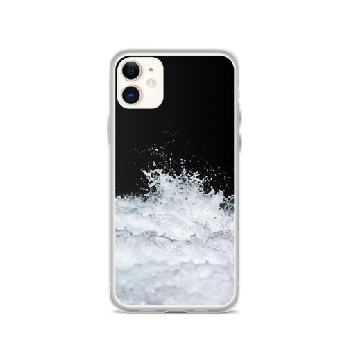 iPhone 11 Black & White Water iPhone Case by Design Express