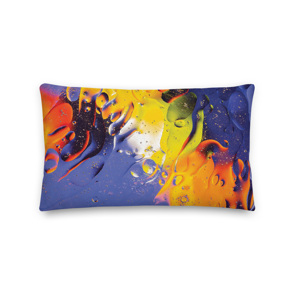 Default Title Abstract 04 Rectangle Premium Pillow by Design Express