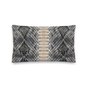 Snake Skin Print Premium Pillow by Design Express
