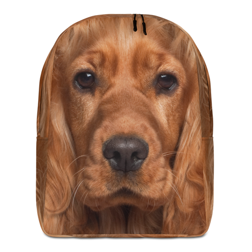 Default Title Cocker Spaniel Dog Minimalist Backpack by Design Express