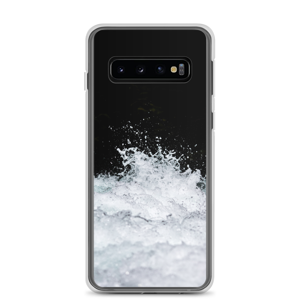 Samsung Galaxy S10 Black & White Water Samsung Case by Design Express