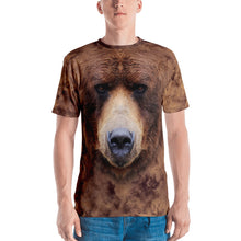 XS Grizzly 02 "All Over Animal" Men's T-shirt All Over T-Shirts by Design Express