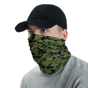 Classic Digital Camouflage Print Neck Gaiter Masks by Design Express