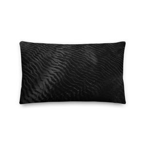 Black Sands Rectangle Premium Pillow by Design Express