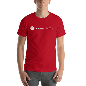 Red / S Short-Sleeve Unisex T-Shirt by Design Express