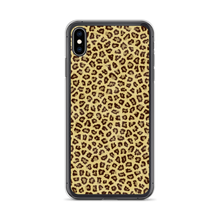iPhone XS Max Yellow Leopard Print iPhone Case by Design Express