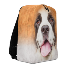 Saint Bernard Dog Minimalist Backpack by Design Express