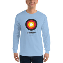 Light Blue / S Germany "Target" Long Sleeve T-Shirt by Design Express