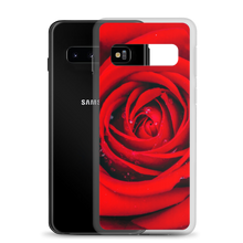 Fresh Red Rose Samsung Case by Design Express