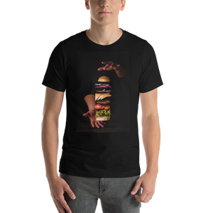 XS Burger Unisex T-Shirt by Design Express