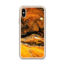 Yellow Orange Abstract iPhone Case by Design Express